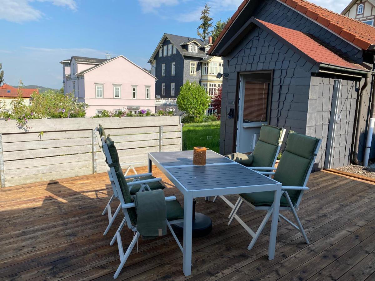 Ferienhaeuschen Gartenblick Friedrichroda Exterior foto